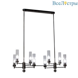 Люстра на штанге AM Group INDIGO SPL8 PEARL BLACK