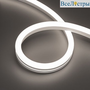 Светодиодная лента герметичная Arlight MOONLIGHT-PRO-SIDE-X320-12x24mm 48V White6000 (10 W/m, IP67, 30m, wire x2) (Вывод боковой) 061060