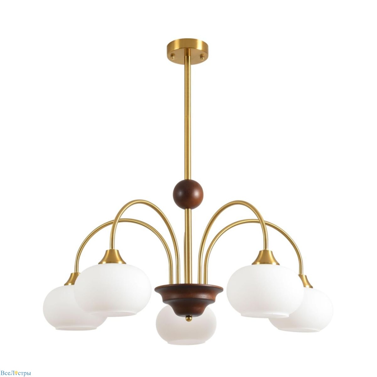 люстра на штанге lumion moderni larina 8323/5c