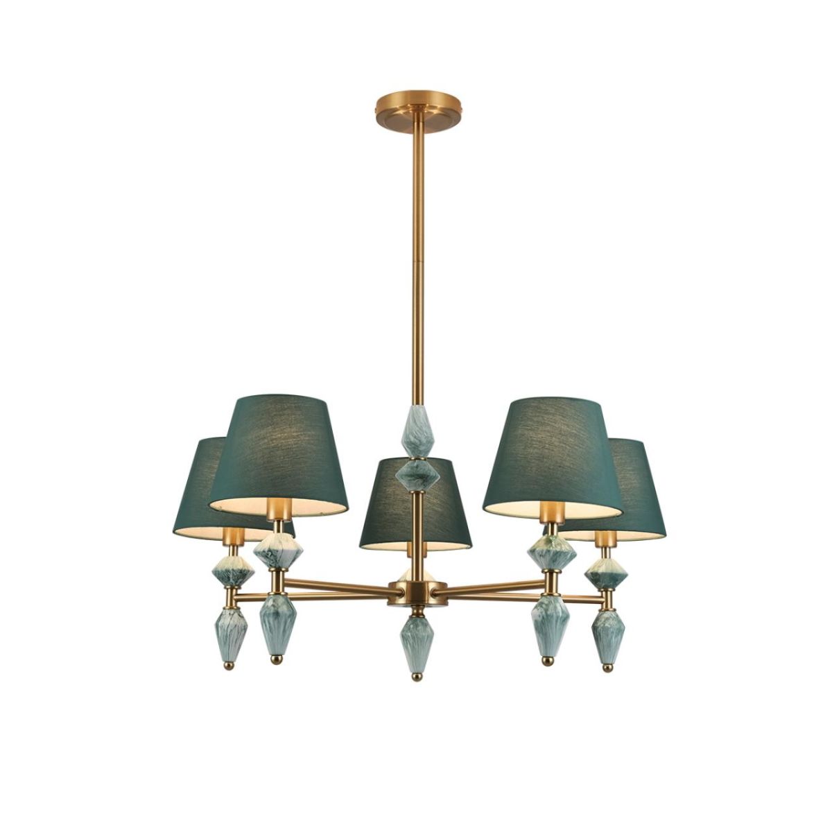 люстра на штанге lumion classi vermont 8275/5