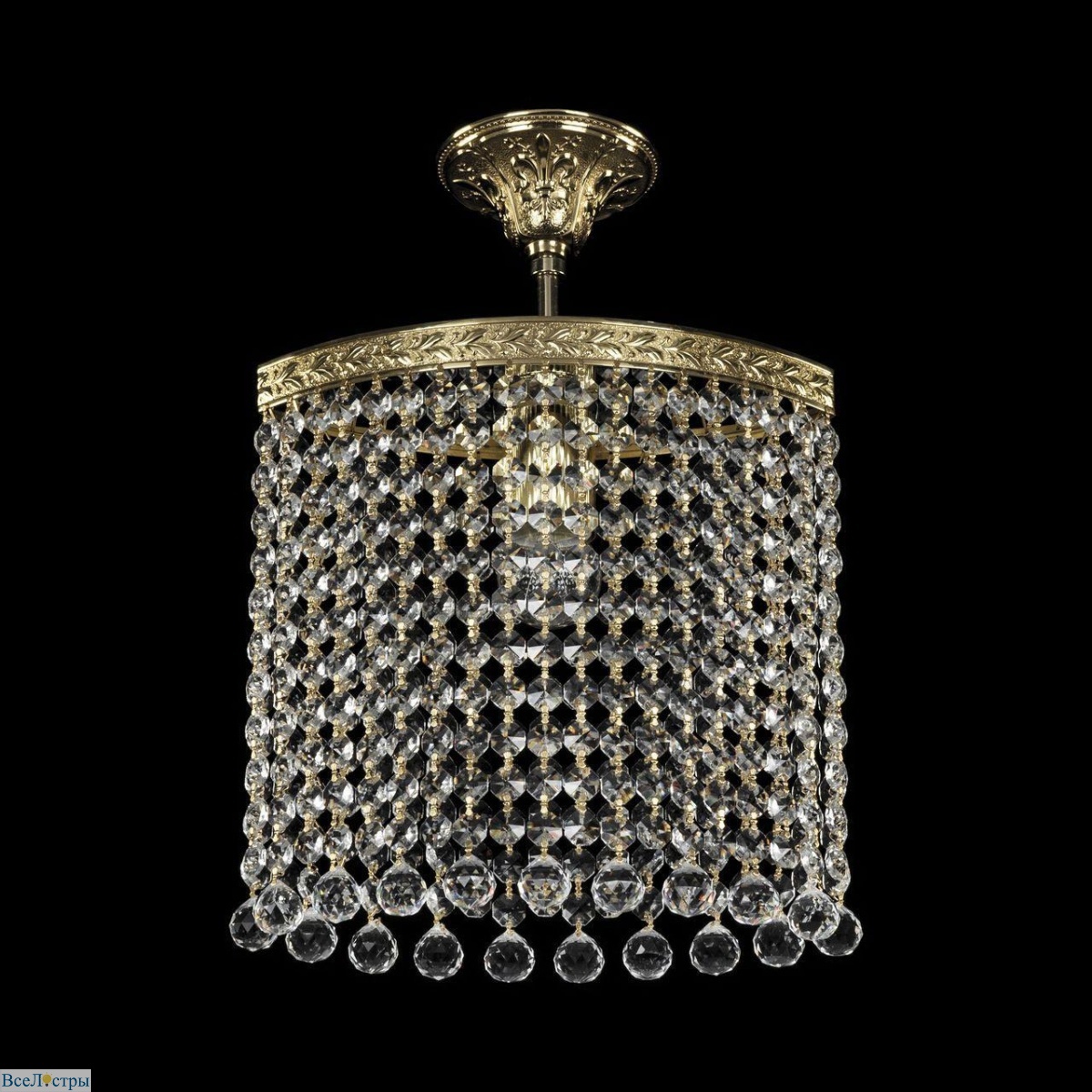 подвесной светильник bohemia ivele 19203/25iv g balls
