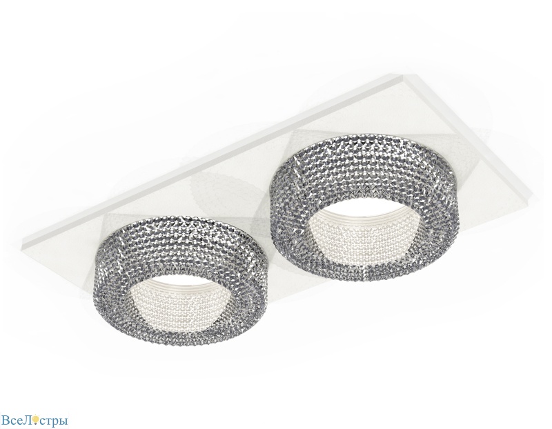 встраиваемый светильник ambrella light techno xc7635020 (c7635, n7191)