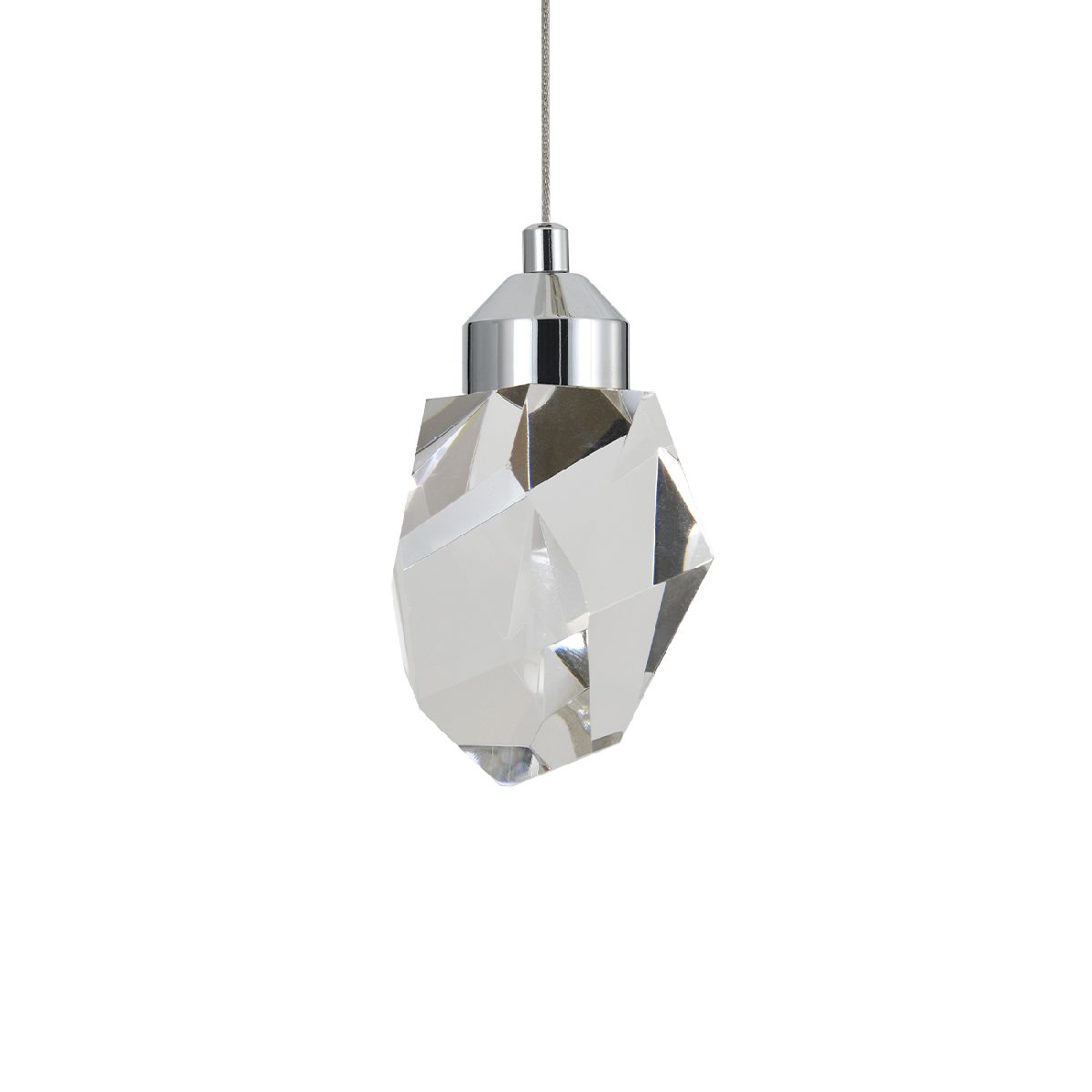 подвесной светильник indigo cristallo 12053/1p chrome v000133l