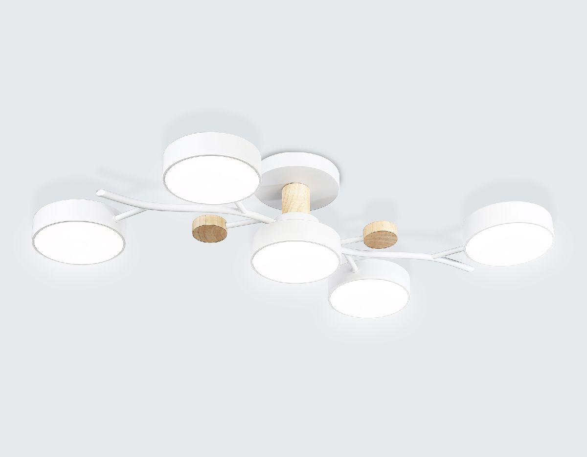 потолочная люстра ambrella light linetech fl4834