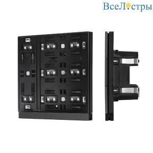 Механизм панели Arlight KNX-304-22-IN Black (Bus) 051688