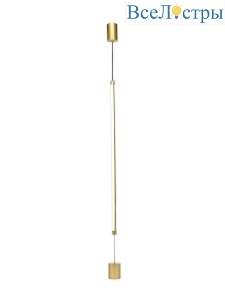 Подвесной светильник Indigo Linea 14024/A/1P Brass V000122L