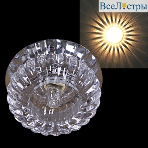 Встраиваемый светильник Reluce 17247-9.0-001GS G9 CR