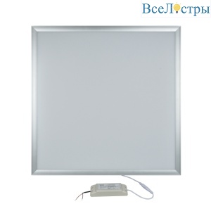 Светодиодная панель Uniel ULP-6060-36W/NW EFFECTIVE SILVER