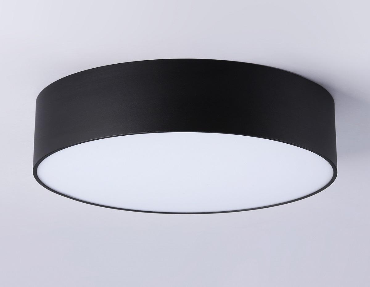потолочный светодиодный светильник ambrella light orbital air alum fv5521
