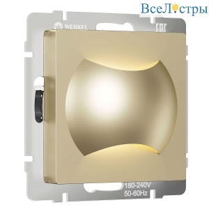 Встраиваемая LED подсветка Werkel Moon шампань W1154511 4690389179259