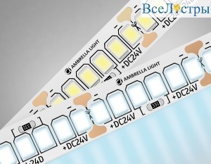 Светодиодная лента Ambrella Light LED Strip 24В 2835 20Вт/м 6500K 5м IP20 GS3403