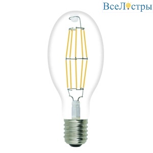 Лампа светодиодная филаментная (UL-00003763) Uniel E40 40W 6500K прозрачная LED-ED90-40W/DW/E40/CL GLP05TR
