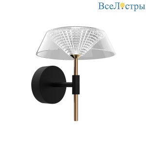 Бра Delight MB21001018-1A black/gold