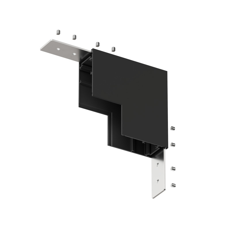 соединитель для шинопровода denkirs smart 48v base tr8518-bk
