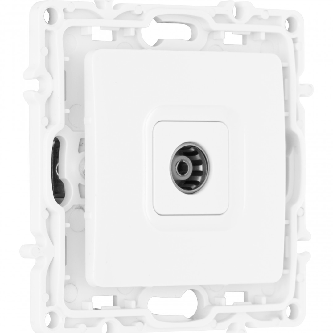 розетка tv arte milano 217.43-1.white