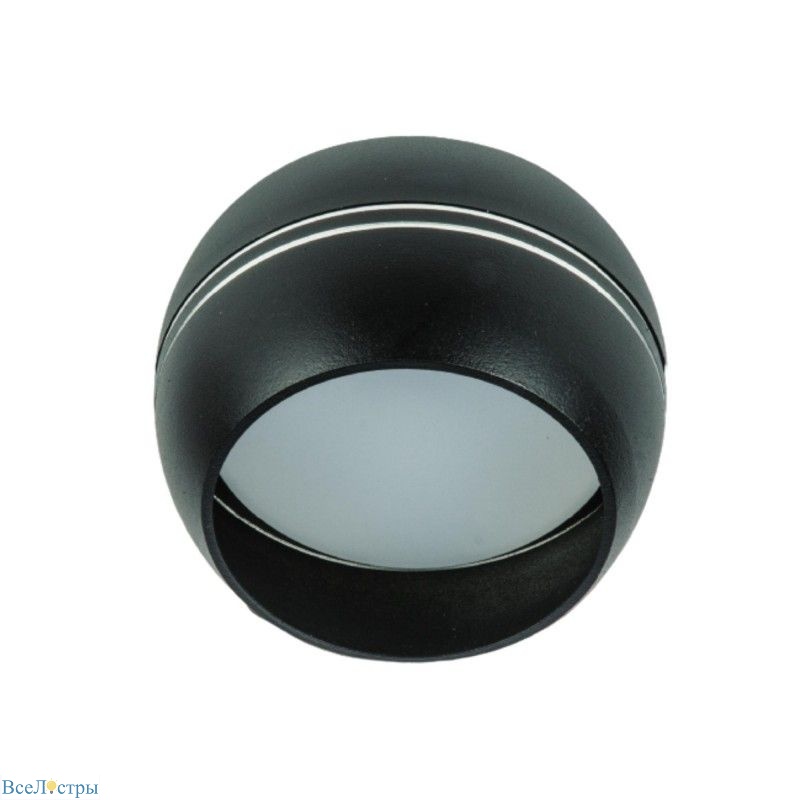 накладной светильник fametto dlc-s614 gx53 black/silver ul-00009781