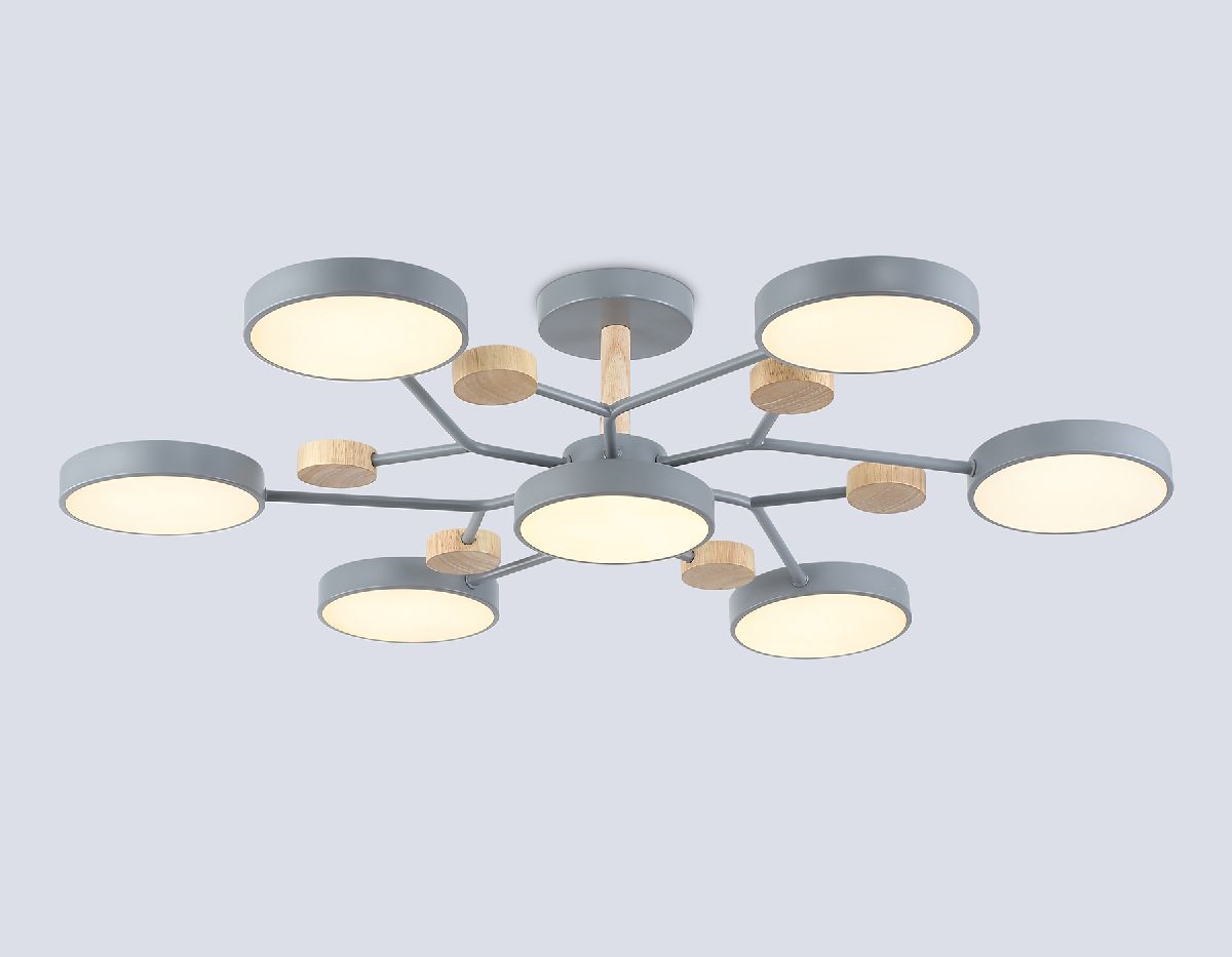 люстра на штанге ambrella light linetech comfort fl4865