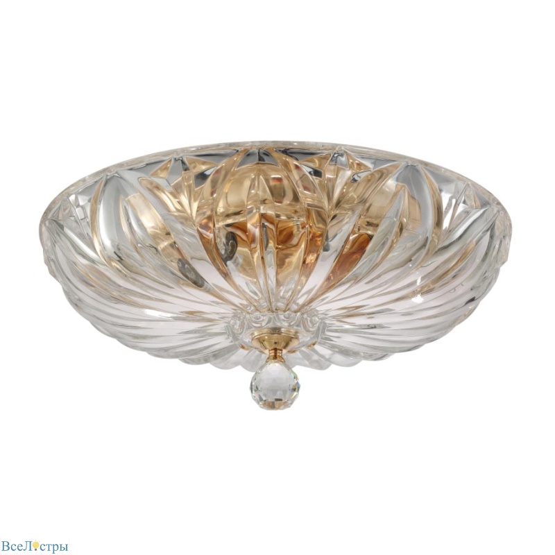 потолочный светильник crystal lux denis d400 gold