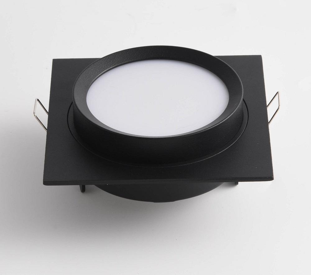 встраиваемый светильник maytoni hoop dl086-gx53-sq-b