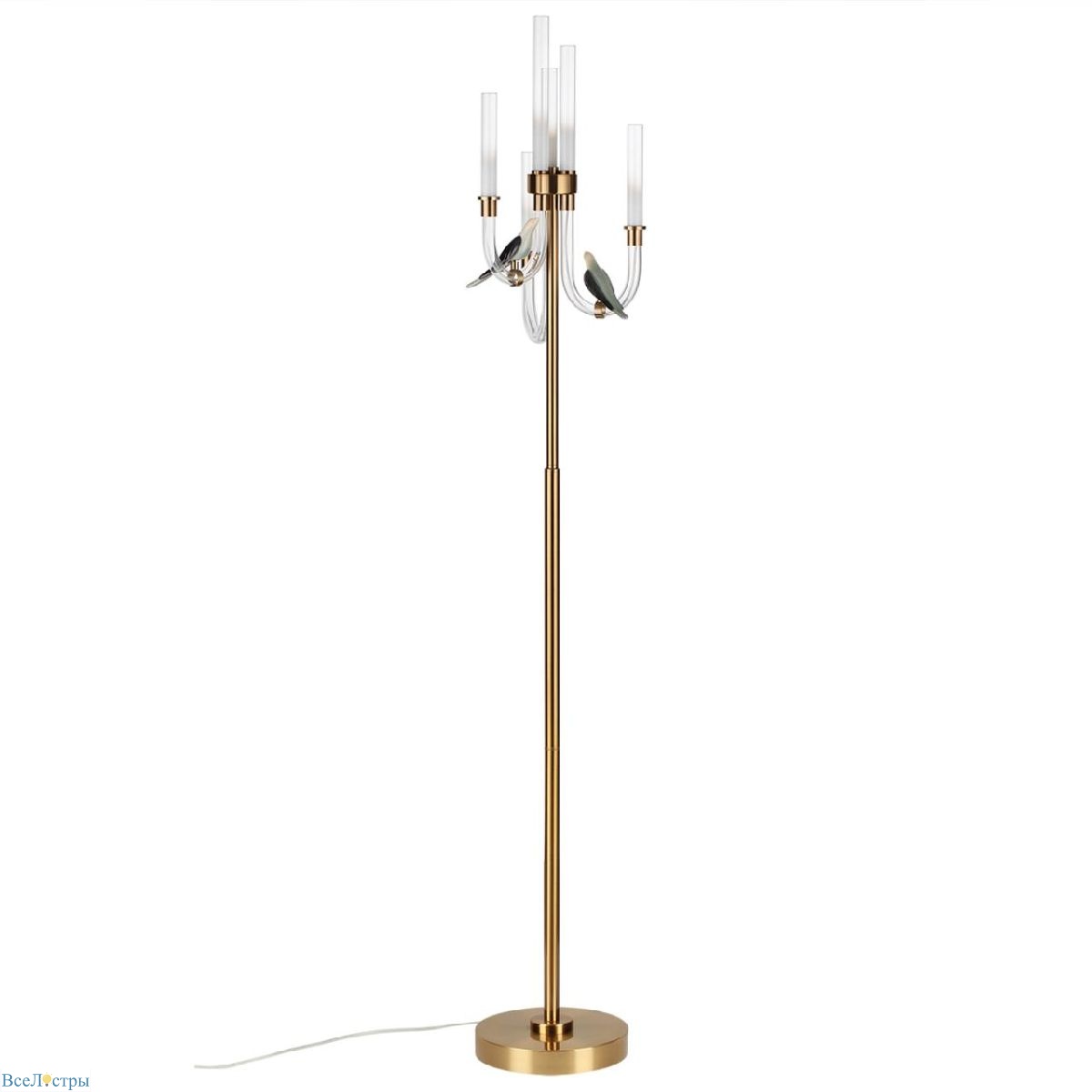 торшер odeon light lark l-vision 5431/12fl