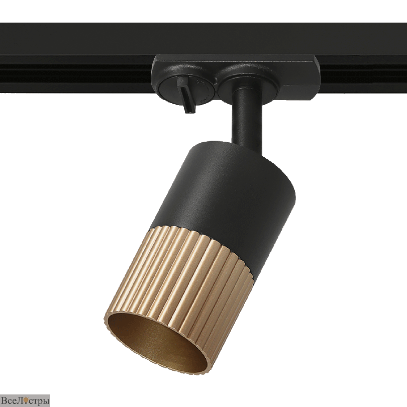 трековый однофазный светильник wolta duo wtl-gu10/18bg-1
