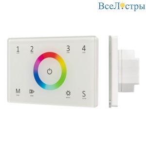 Панель Arlight Sens Smart-P83-RGB White (230V, 4 зоны, 2.4G) 028402