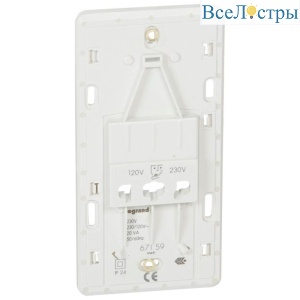 Розетка Legrand Celiane для электробритвы 067159