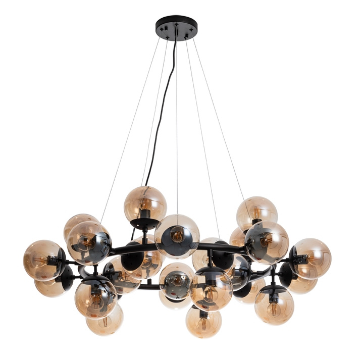 подвесная люстра arte lamp a1664sp-25bk