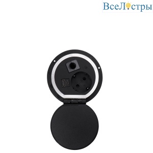 Блок розеток 51 (1 секция и 2 USB) Mebax 00-00000828