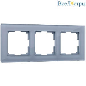 Рамка Werkel Favorit на 3 поста серый W0031115 4690389159824