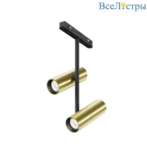 Трековый светодиодный светильник Maytoni Technical Magnetic Exility Elti Duo TR005-2-2X12W4K-BBS