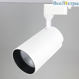 Трековый однофазный светильник General GTR-35-1-IP40-S-W-4 580053
