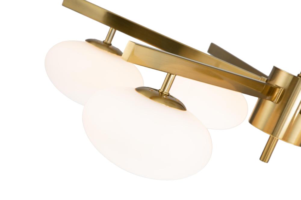 подвесная люстра aura 444 l06 gold
