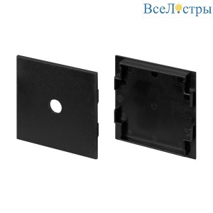 Комплект заглушек Arlight LINE-5050-DUAL BLACK  050128