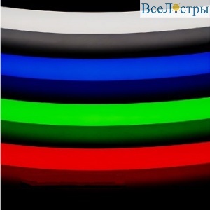 Светодиодная герметичная лента Arlight MOONLIGHT-TOP-GM384-D40mm 24V RGBW-Day 360deg (17.2 W/m, IP65, 5m, wire x1) 048832