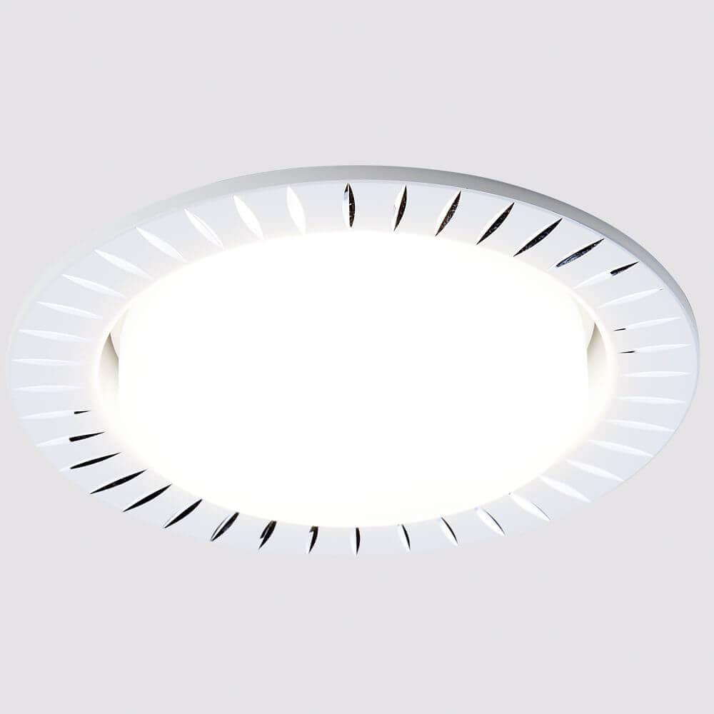 встраиваемый светильник ambrella light gx53 classic g816 al