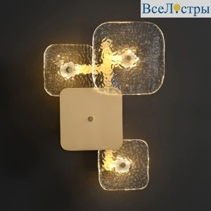 Настенный светильник Delight Wall lamp MT9050-3W brass