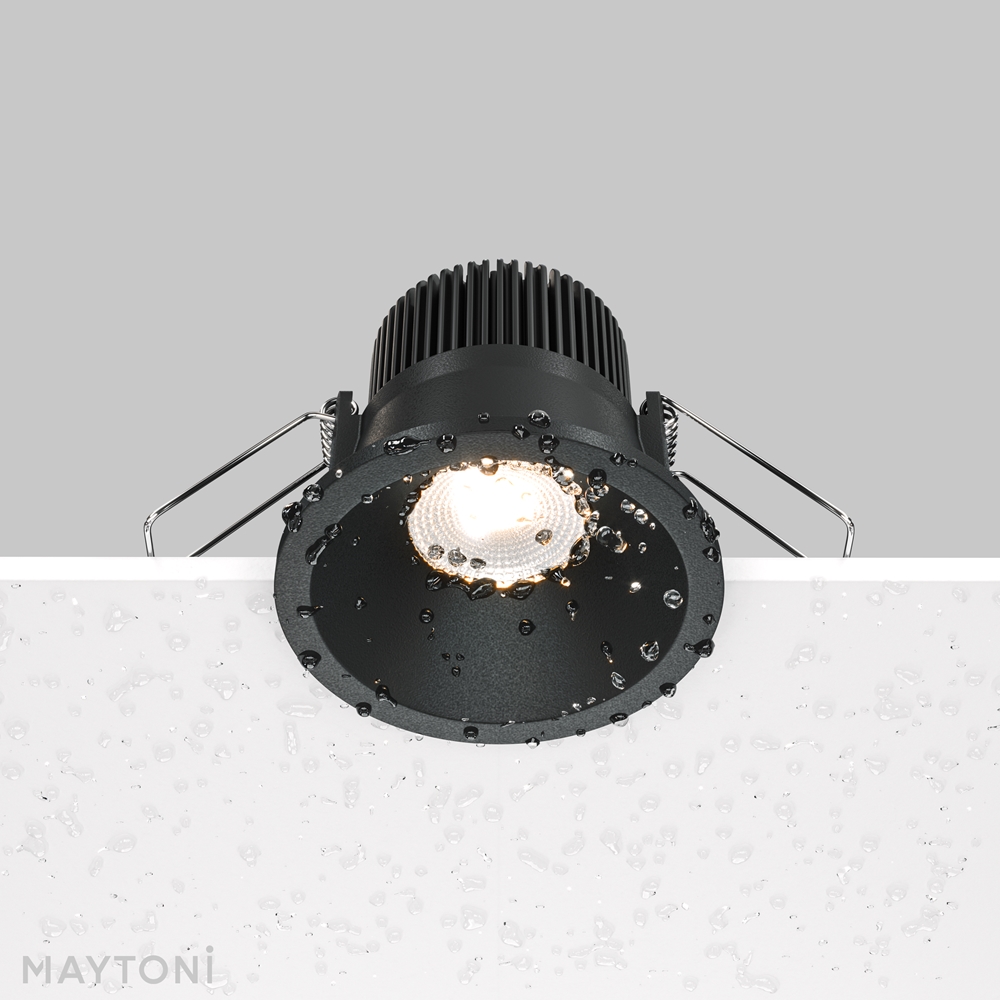 встраиваемый светильник maytoni zoom dl034-01-06w3k-d-b