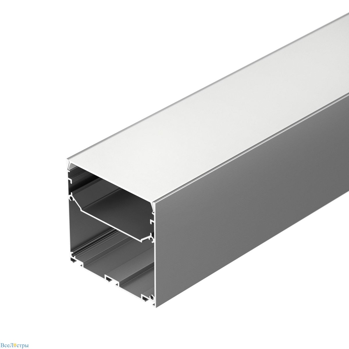 профиль arlight line-m-7575-2000 anod 056347