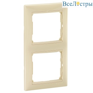 Рамка двухместная Legrand Valena Classic 695635