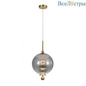 Подвесной светильник Indigo Illusione 11055/1P Smoke V000187L