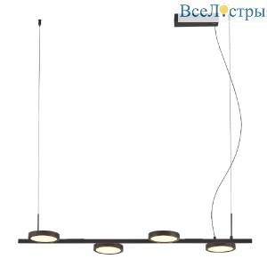 Подвесная светодиодная люстра Crystal Lux CLT 027C4 L1000 BL