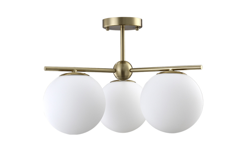 люстра на штанге crystal lux feliz sp-pl3 bronze/white
