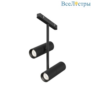 Трековый светодиодный светильник Maytoni Technical Magnetic Exility Elti Duo TR005-2-2X12W4K-B