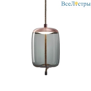 Подвесной светильник Delight Collection Knot 9966P/B copper/blue