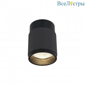 Потолочный светодиодный светильник iLedex Delta 1955-10W-3000K-36 BK+GRP