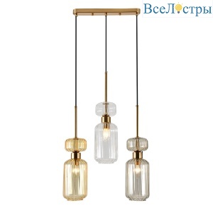 Подвесной светильник Escada Gloss 1141/3S BG/CL/AM
