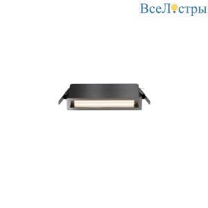 Встраиваемый светильник Maytoni Parete DL100-6W2.7-3-4K-B