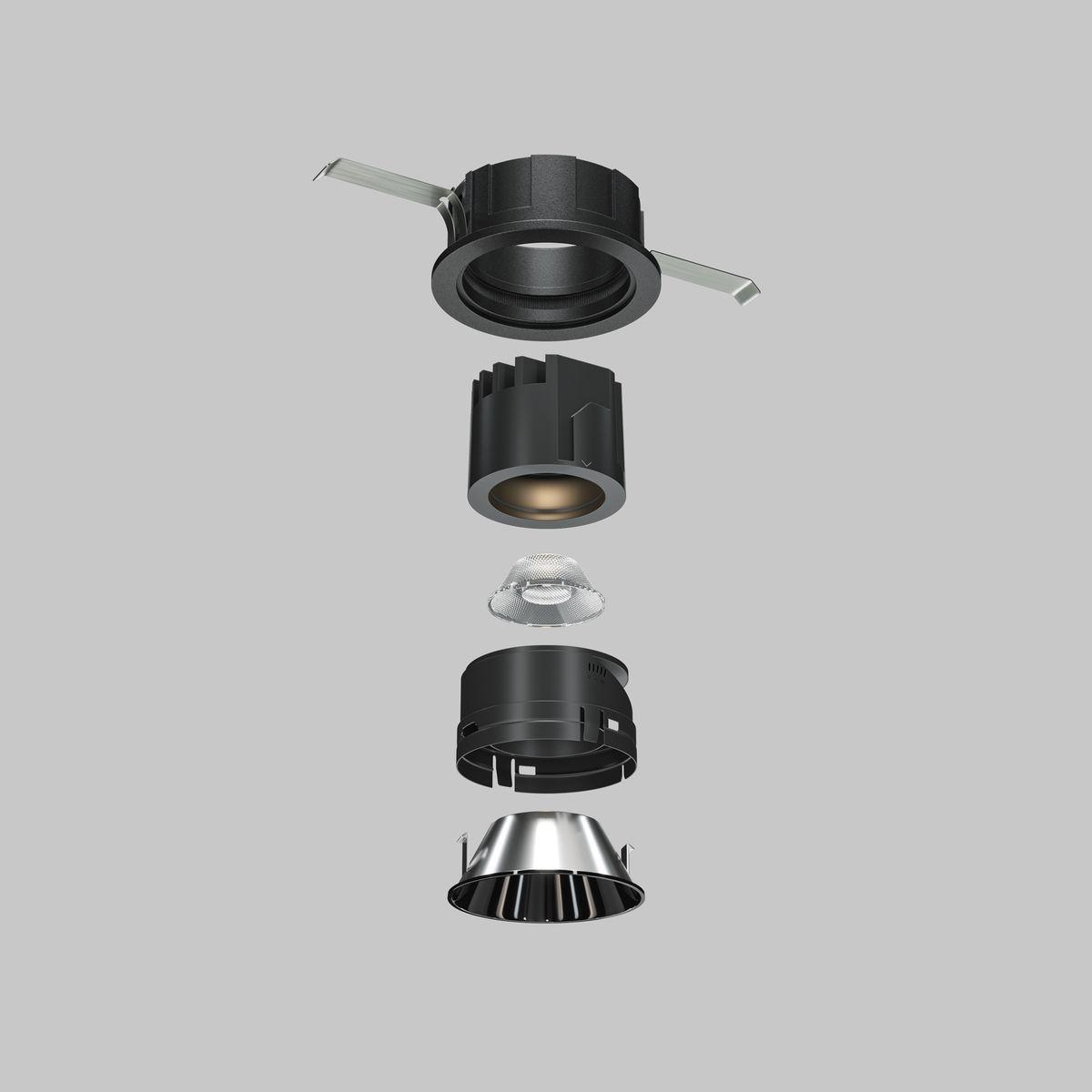 декоративная рамка-отражатель maytoni technical wise ring057-7-gf