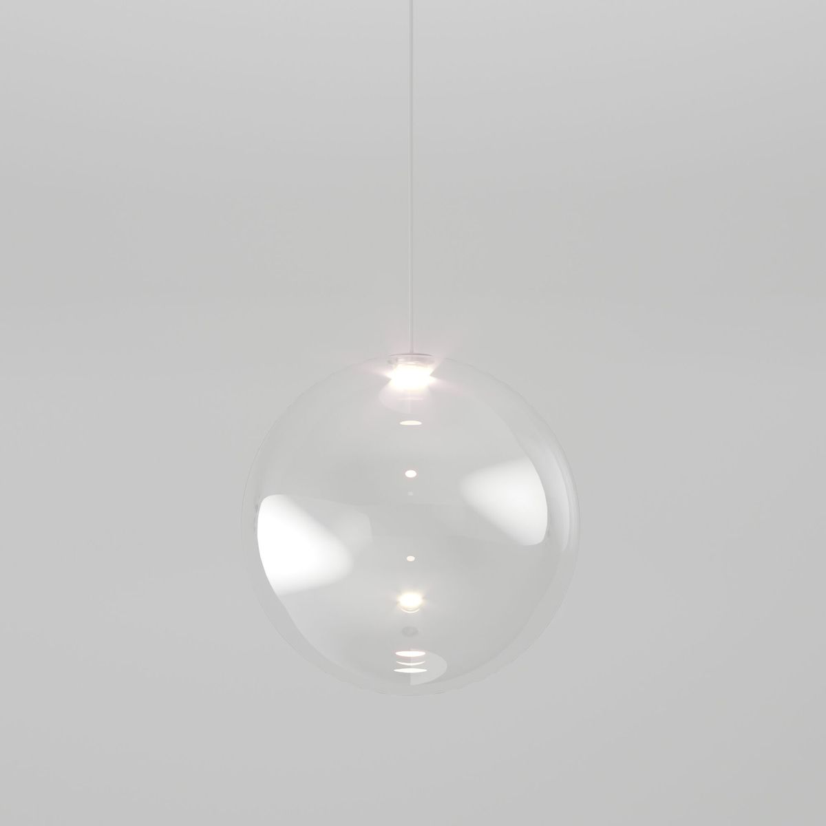подвесной светильник eurosvet wonder 50230/1 led прозрачный a058633